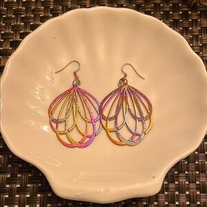 Colorful Teardrop Earrings
